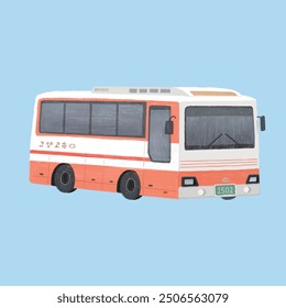 Bus, public transport, a travel bus,vector