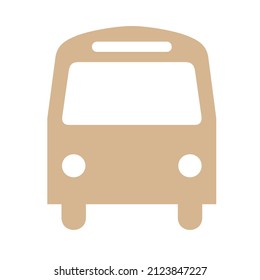 öffentlicher Busverkehr - Vektorsymbol