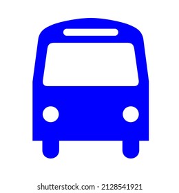 bus public transportation vector icon