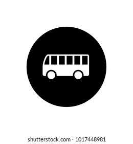 bus road vector  sign icon