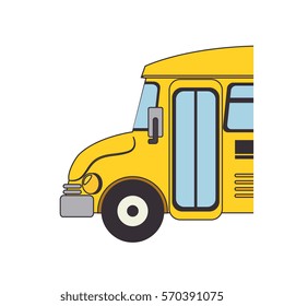 bus school transport icon