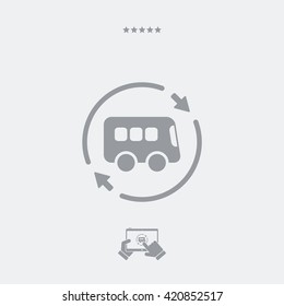 Bus services renew icon