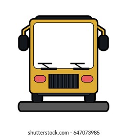 Bus Sideview Icon Image 