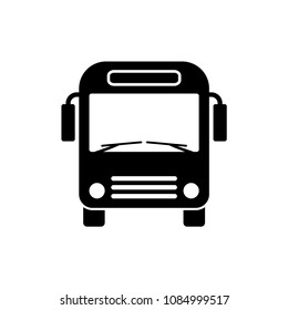 Bus sign icon. Public transport symbol.