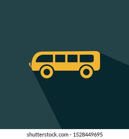Bus sign icon - Public transport symbol
