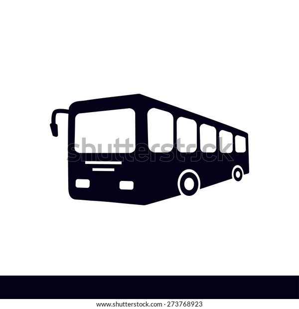 Bus sign icon. Public\
transport symbol.