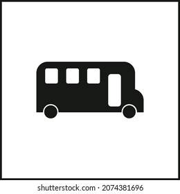 Bus sign for bus stop