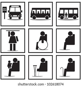 Bus signs