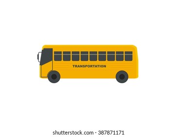bus simple illustration