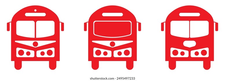 Bus station map pin. Bus station location pin. GPS bus location symbol for apps and websites isolated on white background. EPS 10