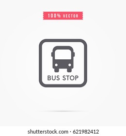 bus stop icon