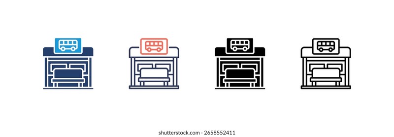 Ícone Parada do Barramento define coleção de vários estilos
