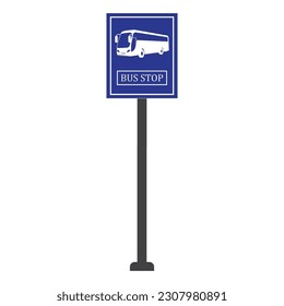 Bus stop icon vector symbol illustration design.