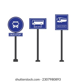 Bus stop icon vector symbol illustration design.