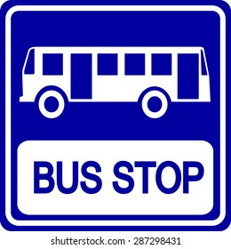 9,364 Blue bus stop sign Images, Stock Photos & Vectors | Shutterstock