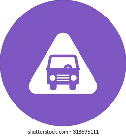 Bus, stop, sign icon vector image. Can also be used for traffic signs. Suitable for web apps, mobile apps and print media.