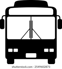 La señal de parada de autobús aislado sobre fondo blanco