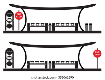 Bus stop station