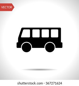 bus stop vector icon