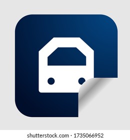 bus symbol for public area
