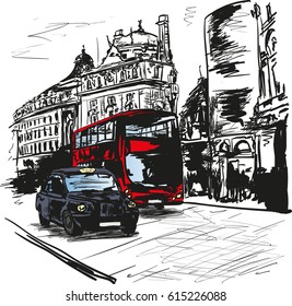 Bus and taxi