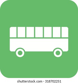 Bus, toy, school icon vector image.Can also be used for toy and games. Suitable for mobile apps, web apps and print media.