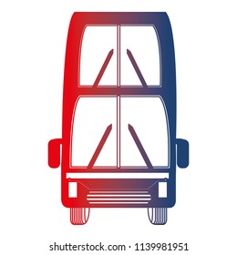 bus transport great britain landmark icon