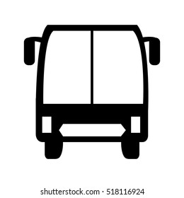 bus transport service icon vector illustration design