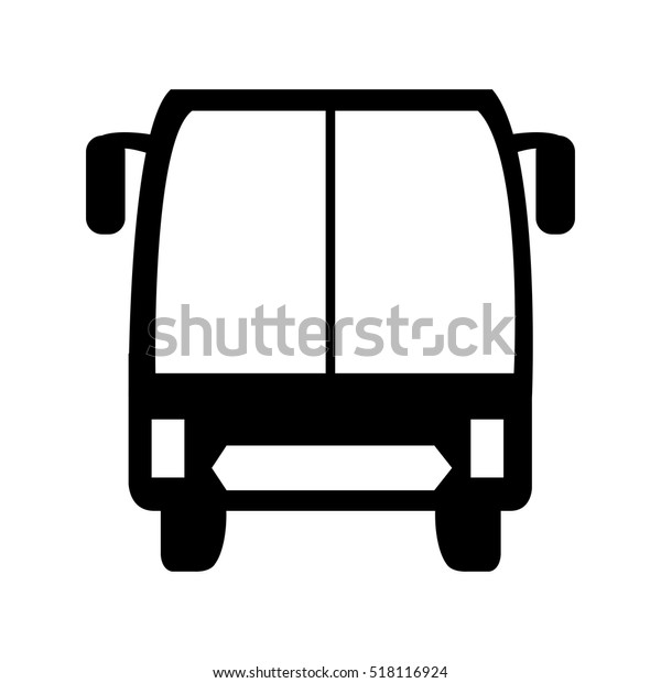 bus\
transport service icon vector illustration\
design