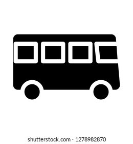 Bus transportation icon 