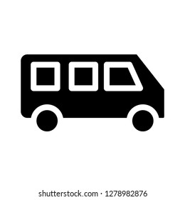 Bus transportation icon 