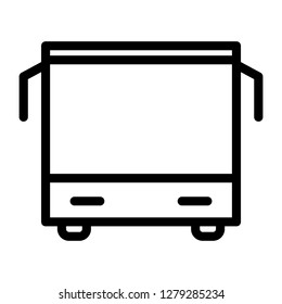 bus transportation icon