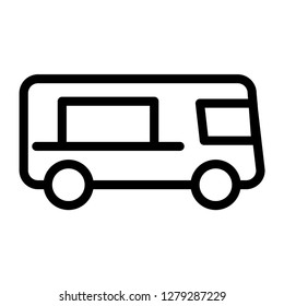 bus transportation icon