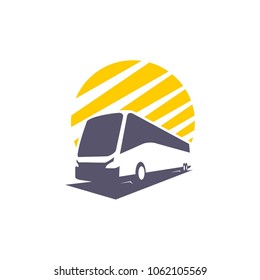 bus transportation icon design