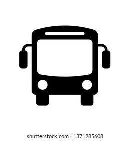 bus - transportation icon vector