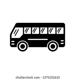 bus - transportation icon vector