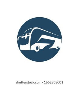 Bus transportation template vector illustration design