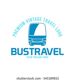 Bus travel logo