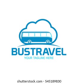 Bus travel logo