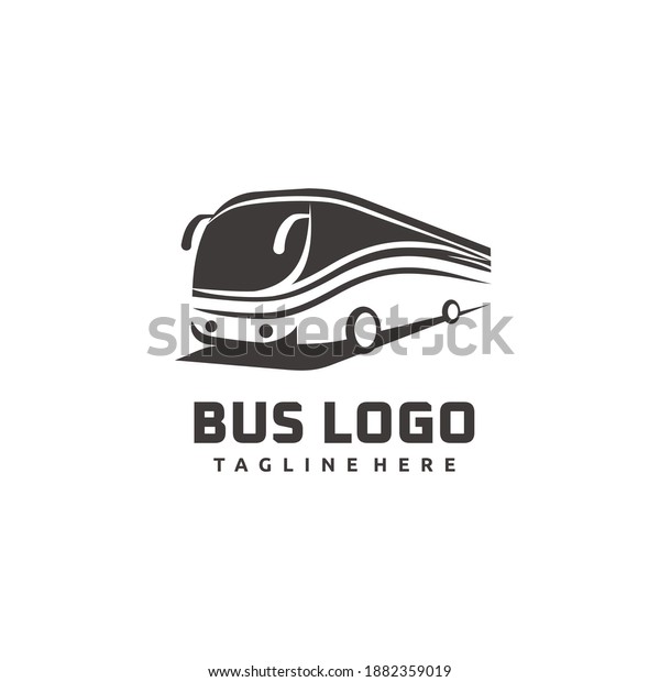 Bus, travel bus logo\
design template