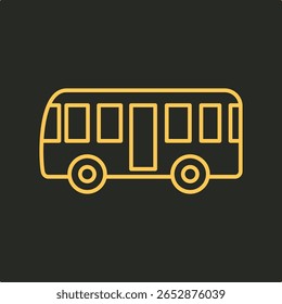 Ônibus trendy vetor importante projeto de ilustração belo fundo colorido.eps