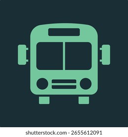 Bus trendy applizierbare wichtige Vektor Illustration Design herrlich bunt Hintergrund.eps