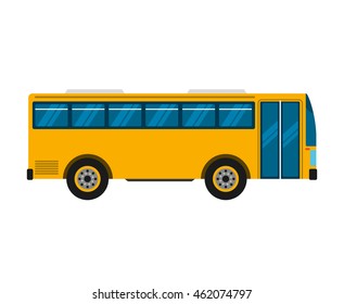 Bus Truck Public Car Icon Vector Stock Vector (Royalty Free) 462074797 ...