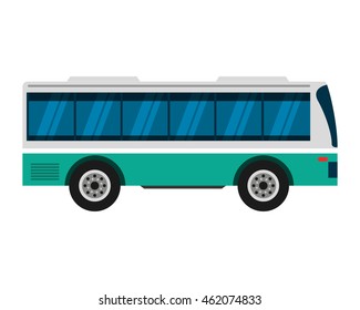 bus truck public car icon vector illustration design