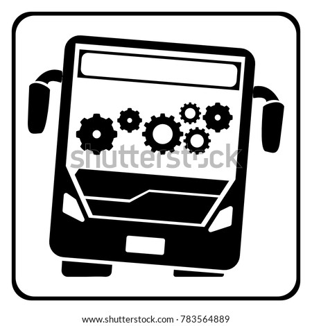 bus under reparation