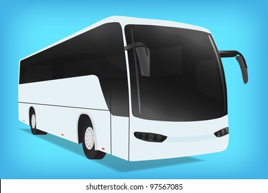 Bus, vector, 10eps.