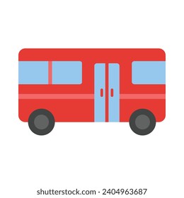 Bus Vector Flat Icon For Personal And Commercial Use.
