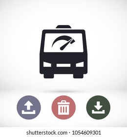 Bus  vector icon