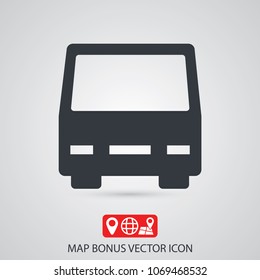 Bus  vector icon