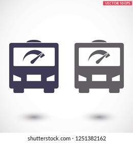 Bus  vector icon